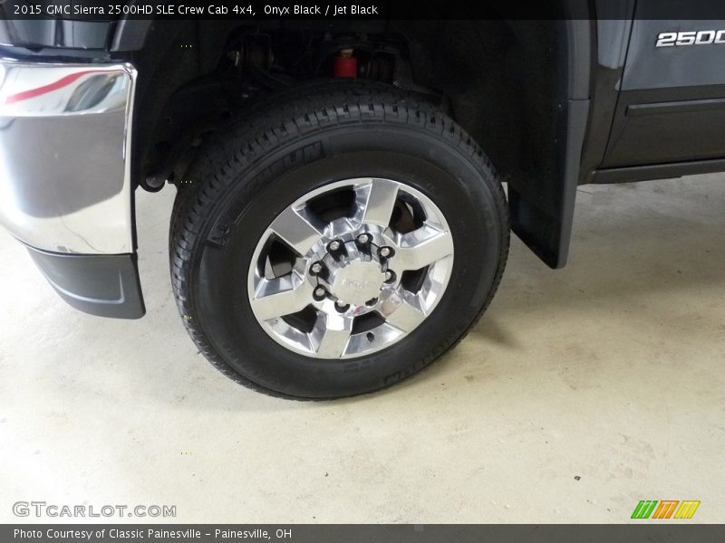 Onyx Black / Jet Black 2015 GMC Sierra 2500HD SLE Crew Cab 4x4