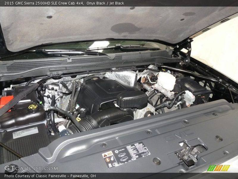 Onyx Black / Jet Black 2015 GMC Sierra 2500HD SLE Crew Cab 4x4