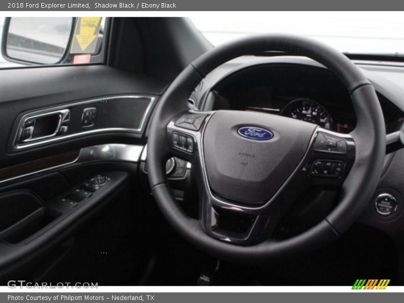 Shadow Black / Ebony Black 2018 Ford Explorer Limited