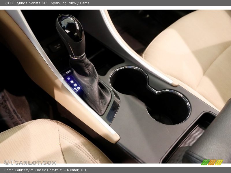 Sparkling Ruby / Camel 2013 Hyundai Sonata GLS