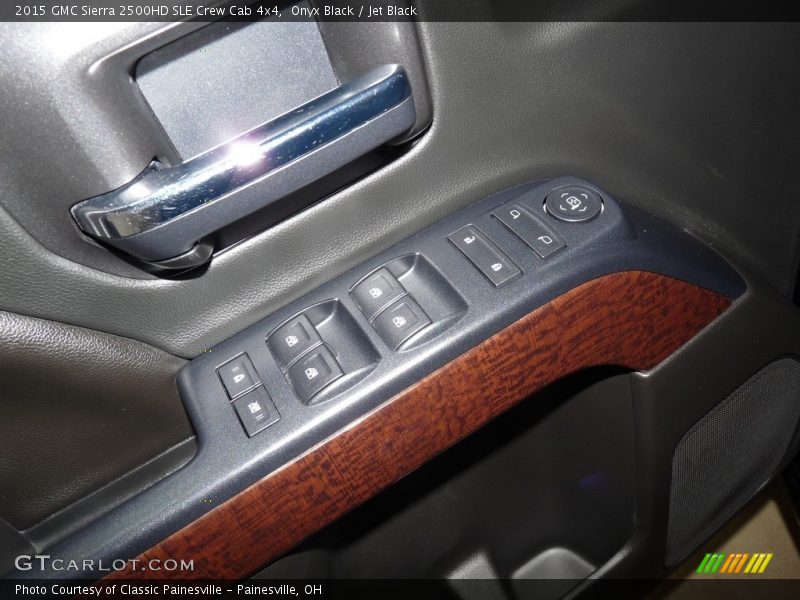 Onyx Black / Jet Black 2015 GMC Sierra 2500HD SLE Crew Cab 4x4