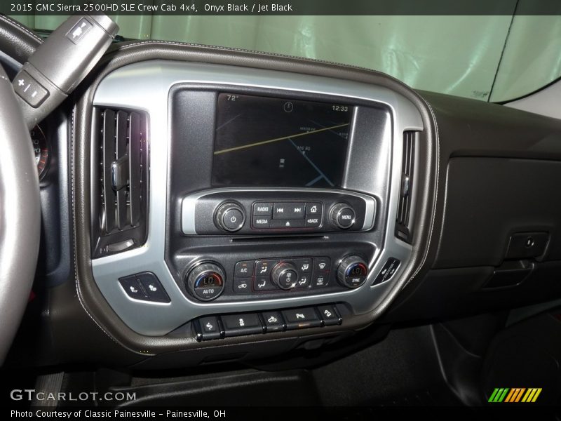 Onyx Black / Jet Black 2015 GMC Sierra 2500HD SLE Crew Cab 4x4