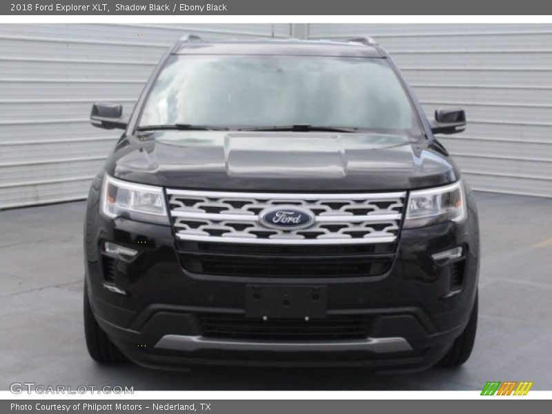 Shadow Black / Ebony Black 2018 Ford Explorer XLT