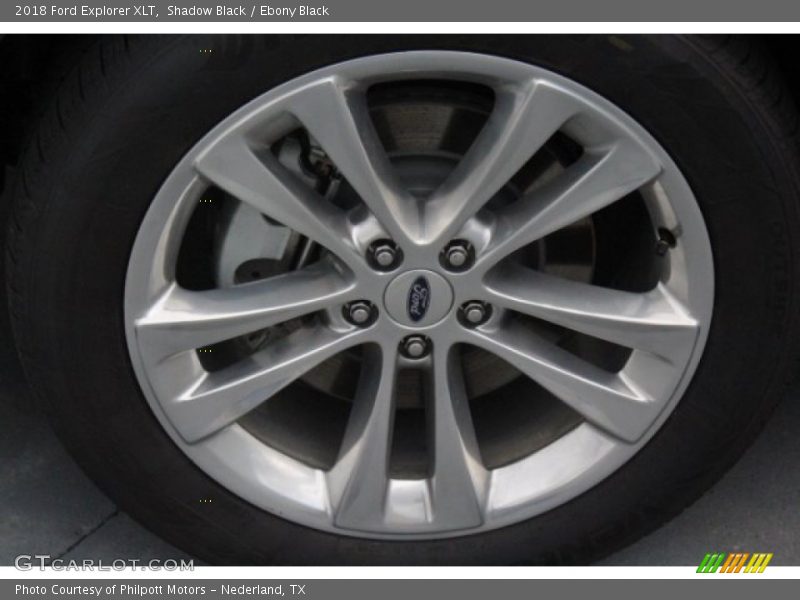 Shadow Black / Ebony Black 2018 Ford Explorer XLT