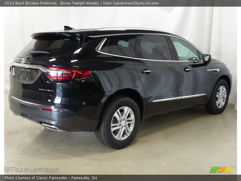 Ebony Twilight Metallic / Dark Galvanized/Ebony Accents 2019 Buick Enclave Preferred