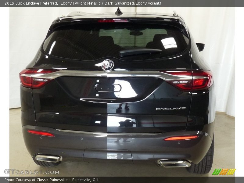 Ebony Twilight Metallic / Dark Galvanized/Ebony Accents 2019 Buick Enclave Preferred