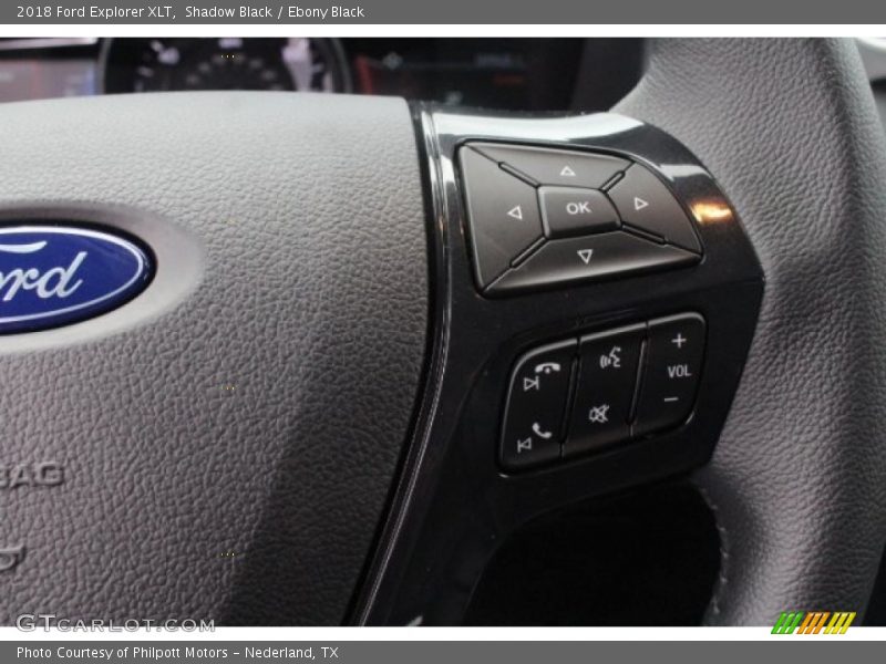 Shadow Black / Ebony Black 2018 Ford Explorer XLT