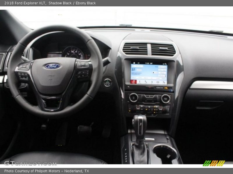 Shadow Black / Ebony Black 2018 Ford Explorer XLT