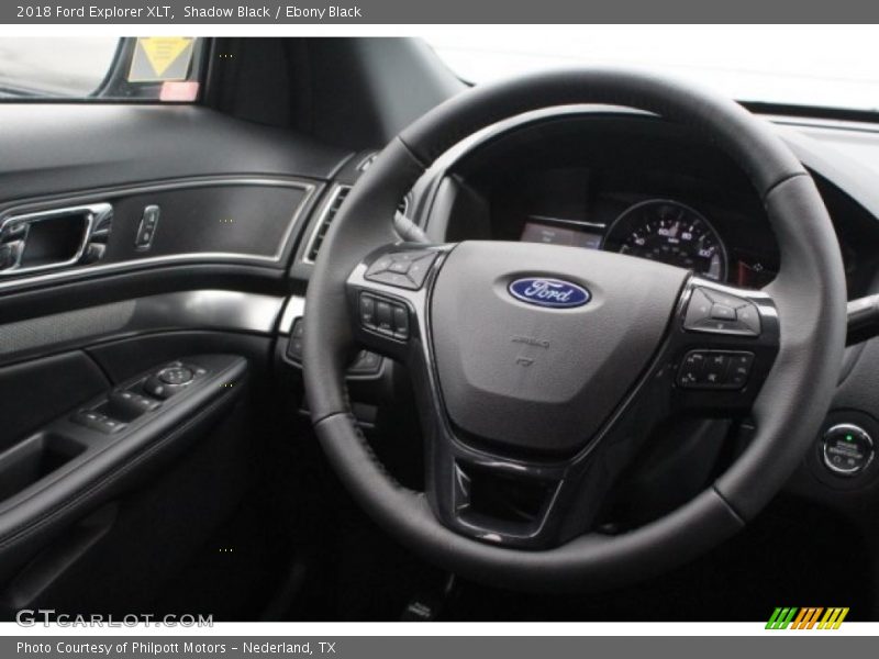 Shadow Black / Ebony Black 2018 Ford Explorer XLT