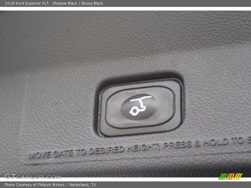 Shadow Black / Ebony Black 2018 Ford Explorer XLT