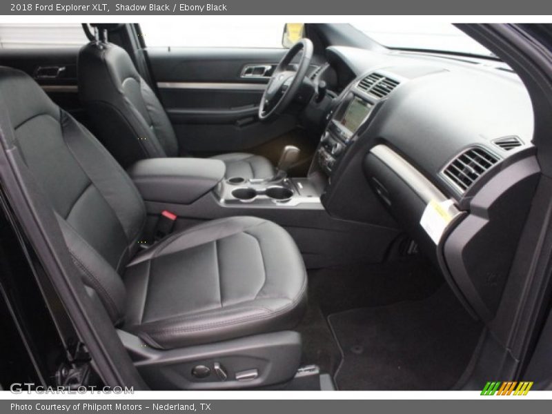 Shadow Black / Ebony Black 2018 Ford Explorer XLT