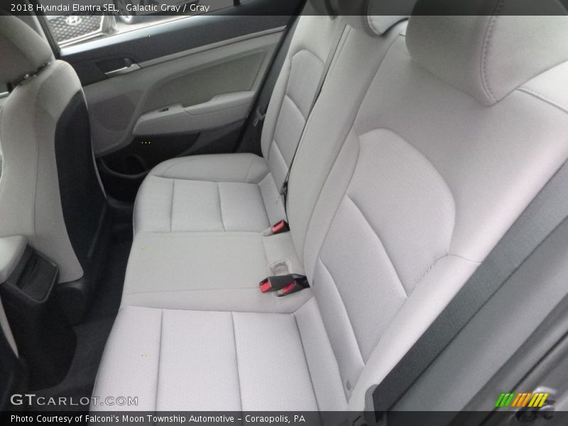 Galactic Gray / Gray 2018 Hyundai Elantra SEL