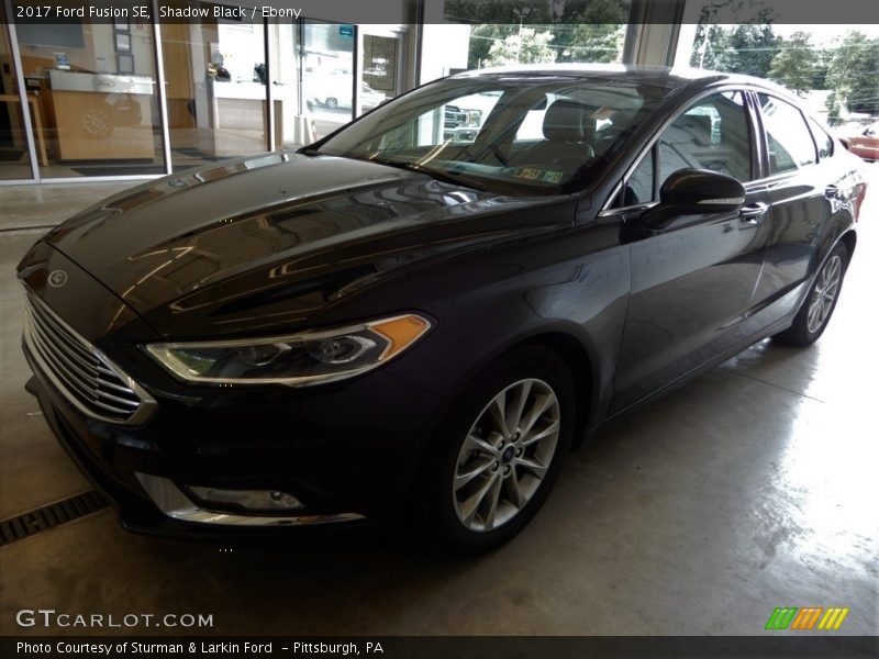 Shadow Black / Ebony 2017 Ford Fusion SE