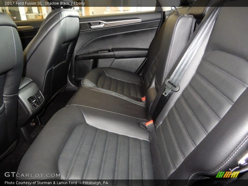 Shadow Black / Ebony 2017 Ford Fusion SE