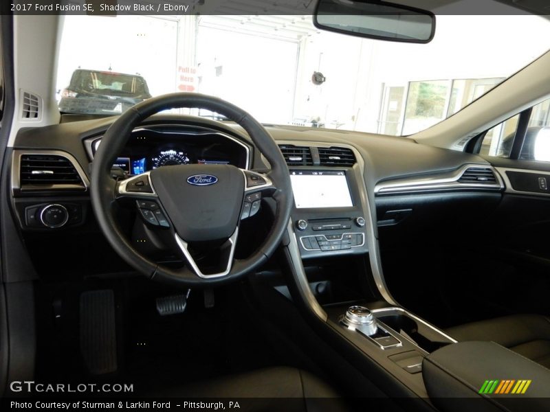 Shadow Black / Ebony 2017 Ford Fusion SE