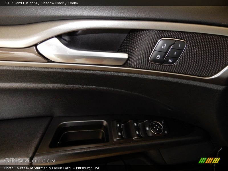 Shadow Black / Ebony 2017 Ford Fusion SE
