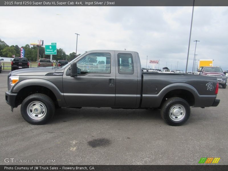 Ingot Silver / Steel 2015 Ford F250 Super Duty XL Super Cab 4x4