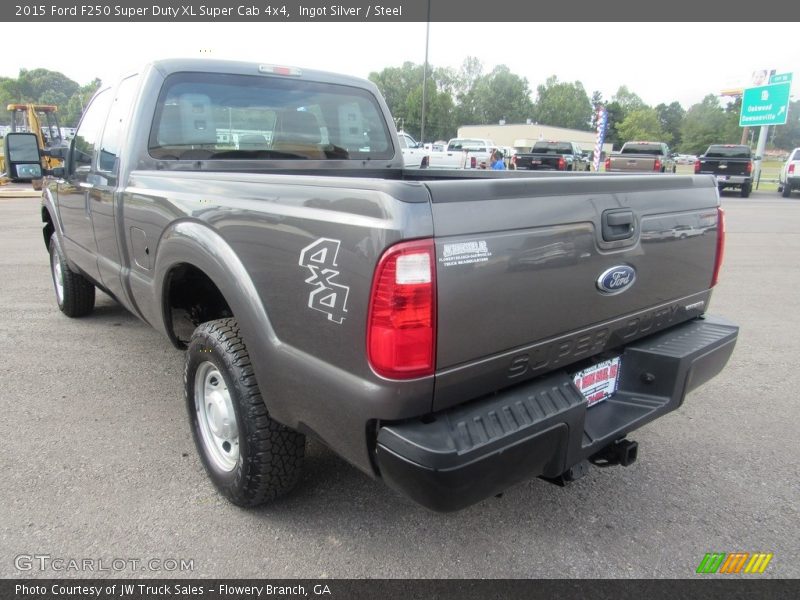 Ingot Silver / Steel 2015 Ford F250 Super Duty XL Super Cab 4x4