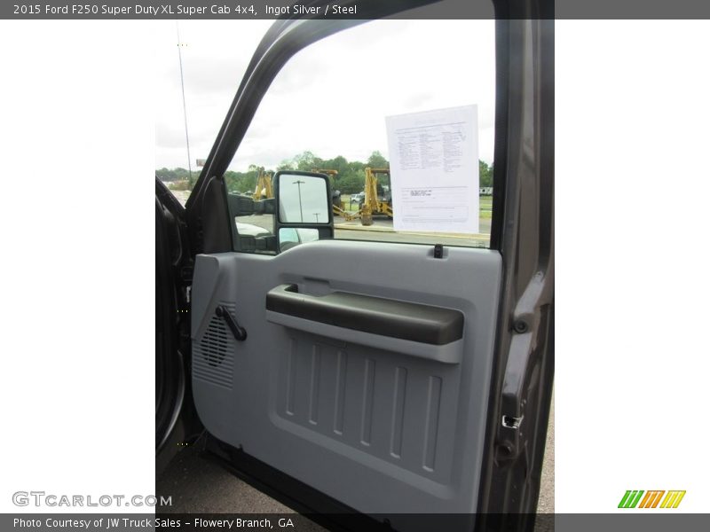 Ingot Silver / Steel 2015 Ford F250 Super Duty XL Super Cab 4x4