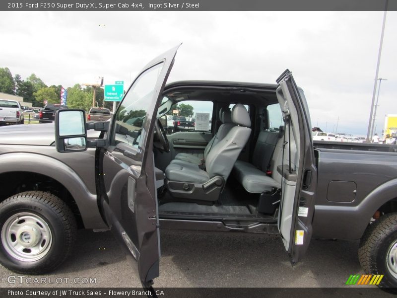 Ingot Silver / Steel 2015 Ford F250 Super Duty XL Super Cab 4x4