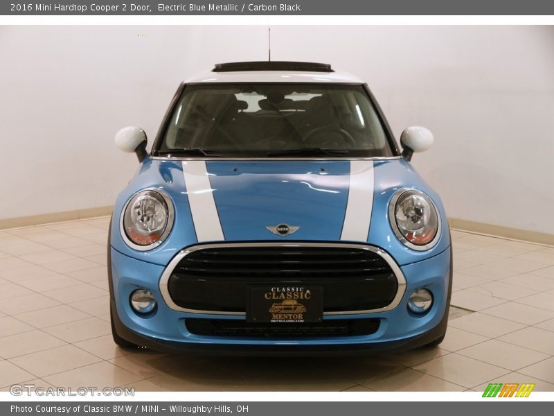 Electric Blue Metallic / Carbon Black 2016 Mini Hardtop Cooper 2 Door