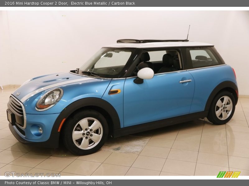 Electric Blue Metallic / Carbon Black 2016 Mini Hardtop Cooper 2 Door