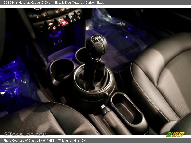 Electric Blue Metallic / Carbon Black 2016 Mini Hardtop Cooper 2 Door