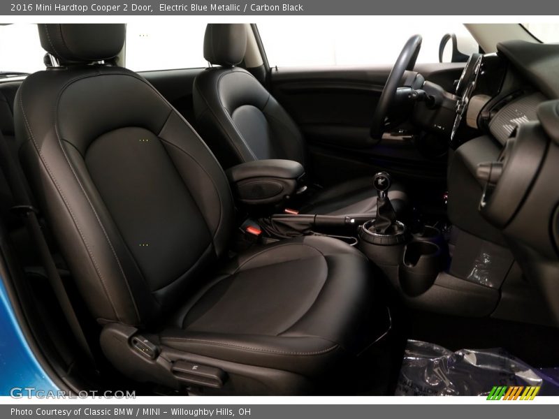 Electric Blue Metallic / Carbon Black 2016 Mini Hardtop Cooper 2 Door