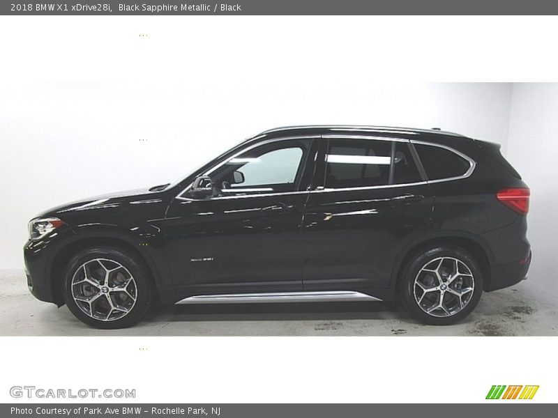 Black Sapphire Metallic / Black 2018 BMW X1 xDrive28i