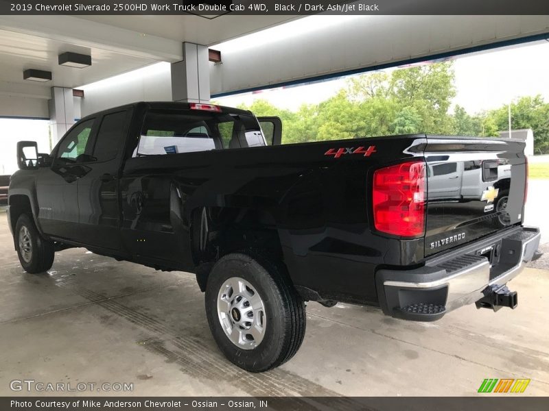 Black / Dark Ash/Jet Black 2019 Chevrolet Silverado 2500HD Work Truck Double Cab 4WD