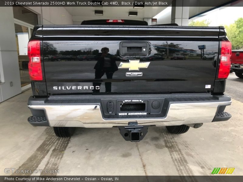Black / Dark Ash/Jet Black 2019 Chevrolet Silverado 2500HD Work Truck Double Cab 4WD