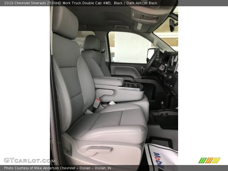 Black / Dark Ash/Jet Black 2019 Chevrolet Silverado 2500HD Work Truck Double Cab 4WD