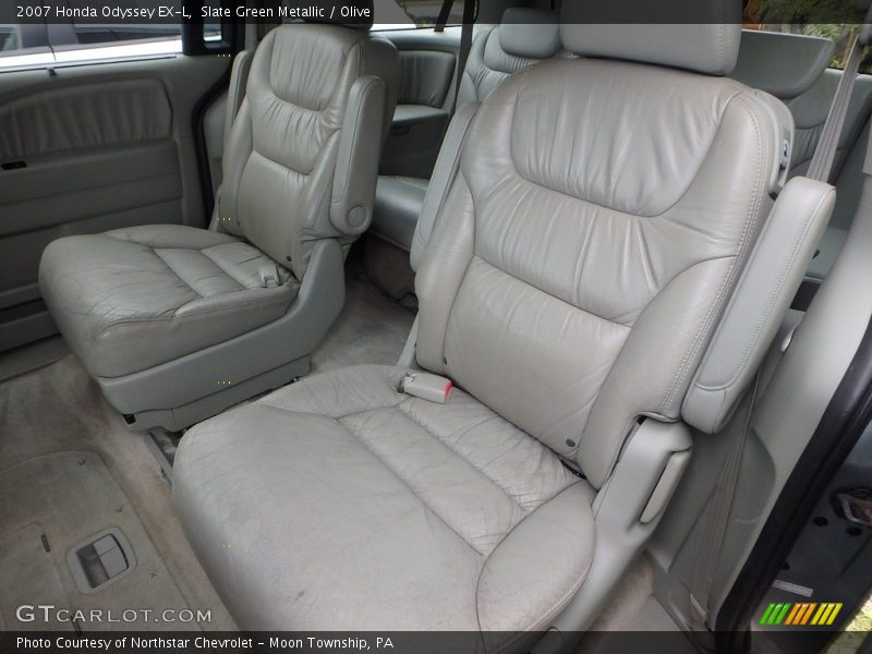 Slate Green Metallic / Olive 2007 Honda Odyssey EX-L