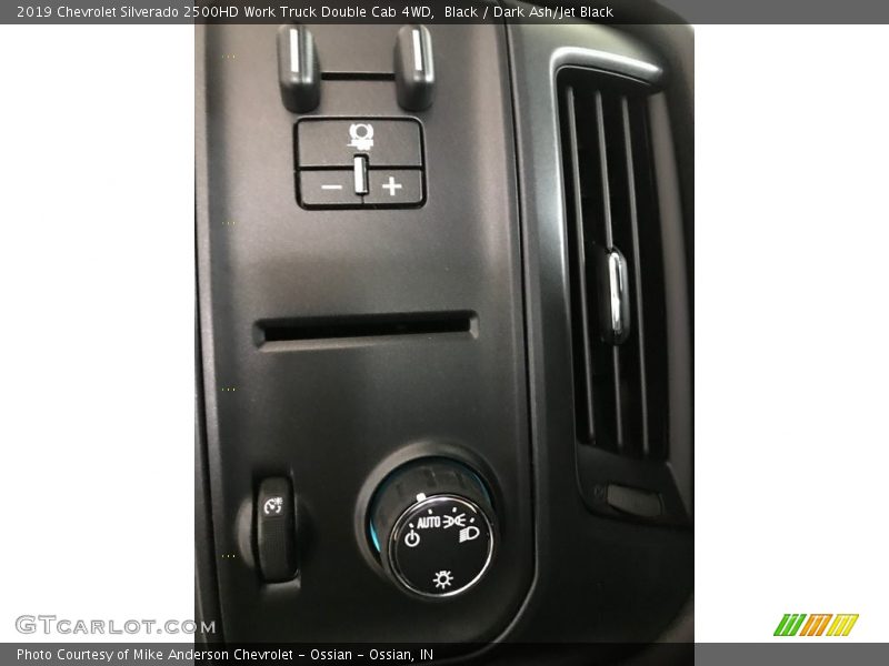 Black / Dark Ash/Jet Black 2019 Chevrolet Silverado 2500HD Work Truck Double Cab 4WD