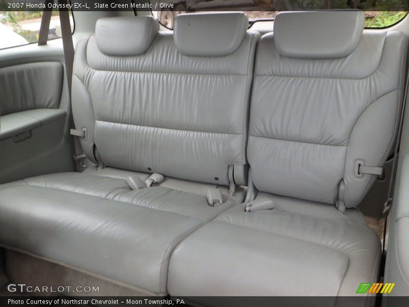 Slate Green Metallic / Olive 2007 Honda Odyssey EX-L