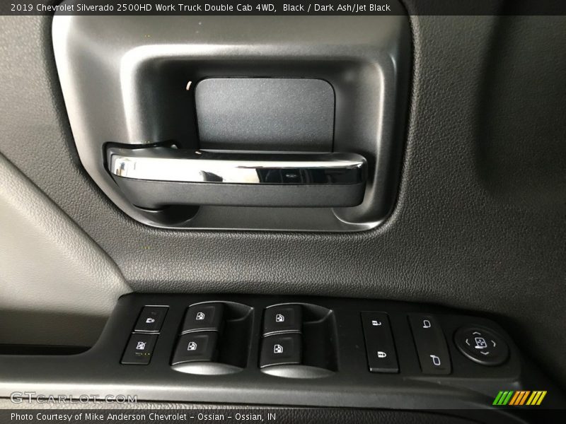 Black / Dark Ash/Jet Black 2019 Chevrolet Silverado 2500HD Work Truck Double Cab 4WD