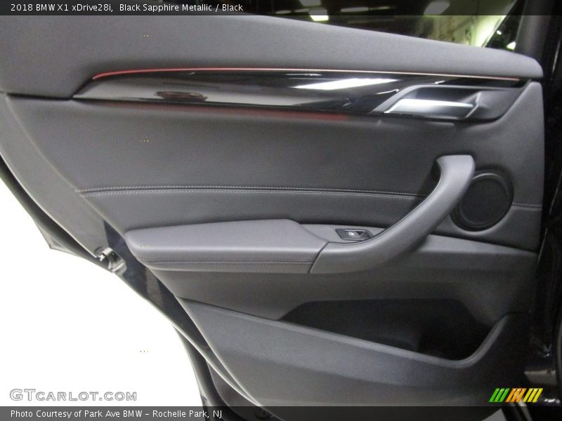Black Sapphire Metallic / Black 2018 BMW X1 xDrive28i
