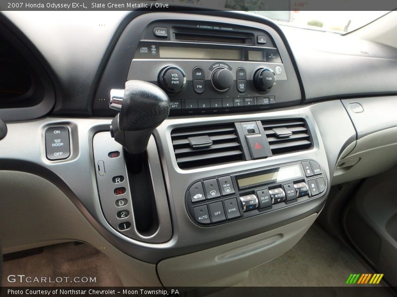 Slate Green Metallic / Olive 2007 Honda Odyssey EX-L