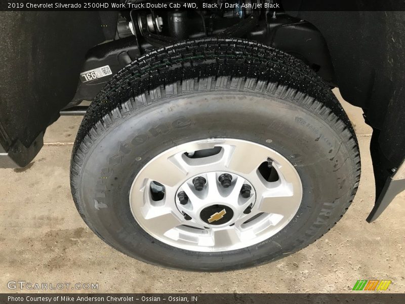 Black / Dark Ash/Jet Black 2019 Chevrolet Silverado 2500HD Work Truck Double Cab 4WD