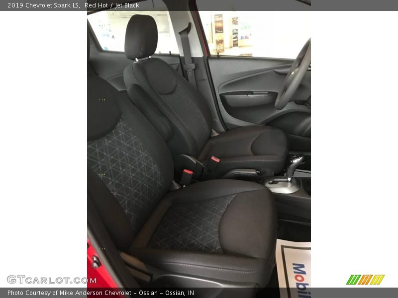 Red Hot / Jet Black 2019 Chevrolet Spark LS
