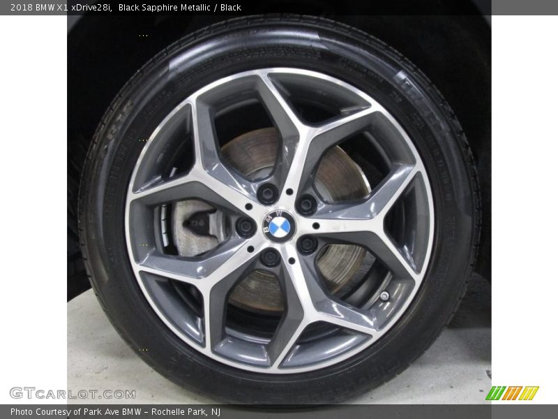 Black Sapphire Metallic / Black 2018 BMW X1 xDrive28i