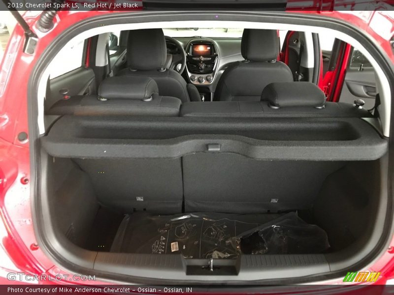 Red Hot / Jet Black 2019 Chevrolet Spark LS