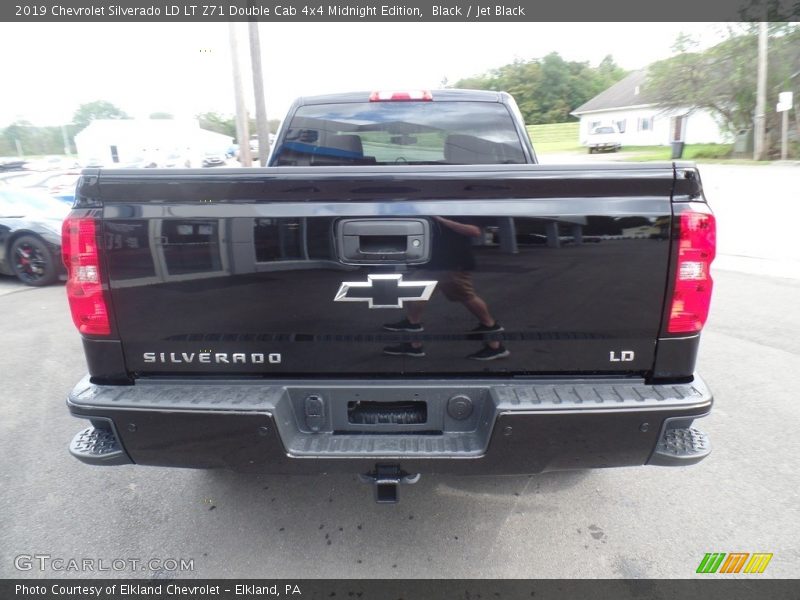 Black / Jet Black 2019 Chevrolet Silverado LD LT Z71 Double Cab 4x4 Midnight Edition