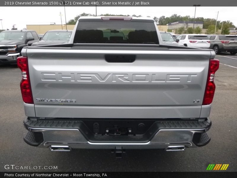 Silver Ice Metallic / Jet Black 2019 Chevrolet Silverado 1500 LT Z71 Crew Cab 4WD