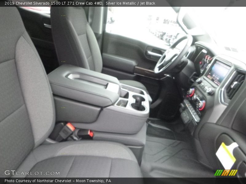 Silver Ice Metallic / Jet Black 2019 Chevrolet Silverado 1500 LT Z71 Crew Cab 4WD