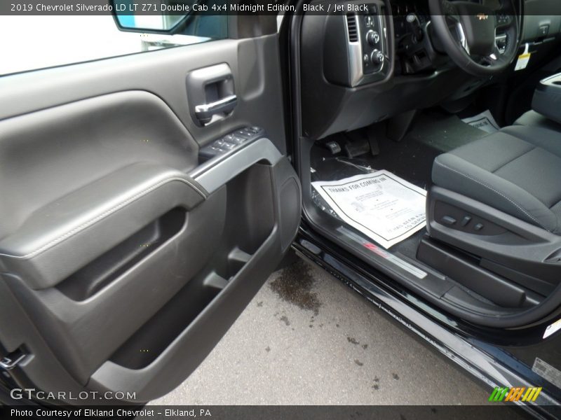 Black / Jet Black 2019 Chevrolet Silverado LD LT Z71 Double Cab 4x4 Midnight Edition