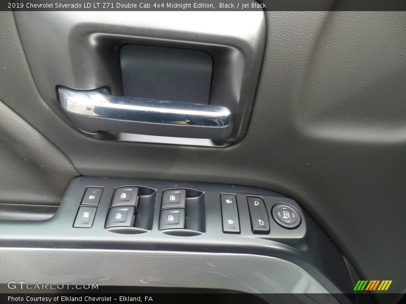 Black / Jet Black 2019 Chevrolet Silverado LD LT Z71 Double Cab 4x4 Midnight Edition