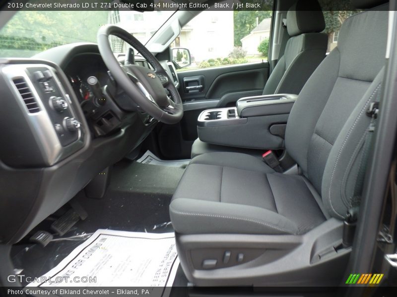 Black / Jet Black 2019 Chevrolet Silverado LD LT Z71 Double Cab 4x4 Midnight Edition