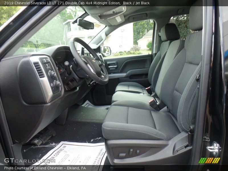 Black / Jet Black 2019 Chevrolet Silverado LD LT Z71 Double Cab 4x4 Midnight Edition