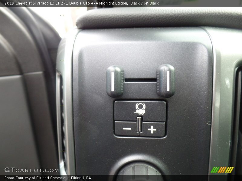 Black / Jet Black 2019 Chevrolet Silverado LD LT Z71 Double Cab 4x4 Midnight Edition